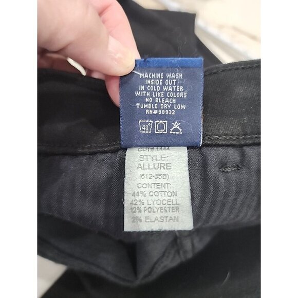 Principle Denim Jeans The Allure Black Boot Cut Mid-rise NWT Women's 29 - Picture 9 of 10